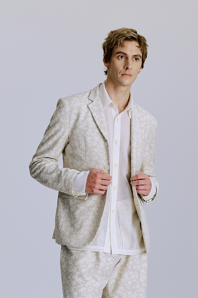 提花西裝 Jacquard Blazer