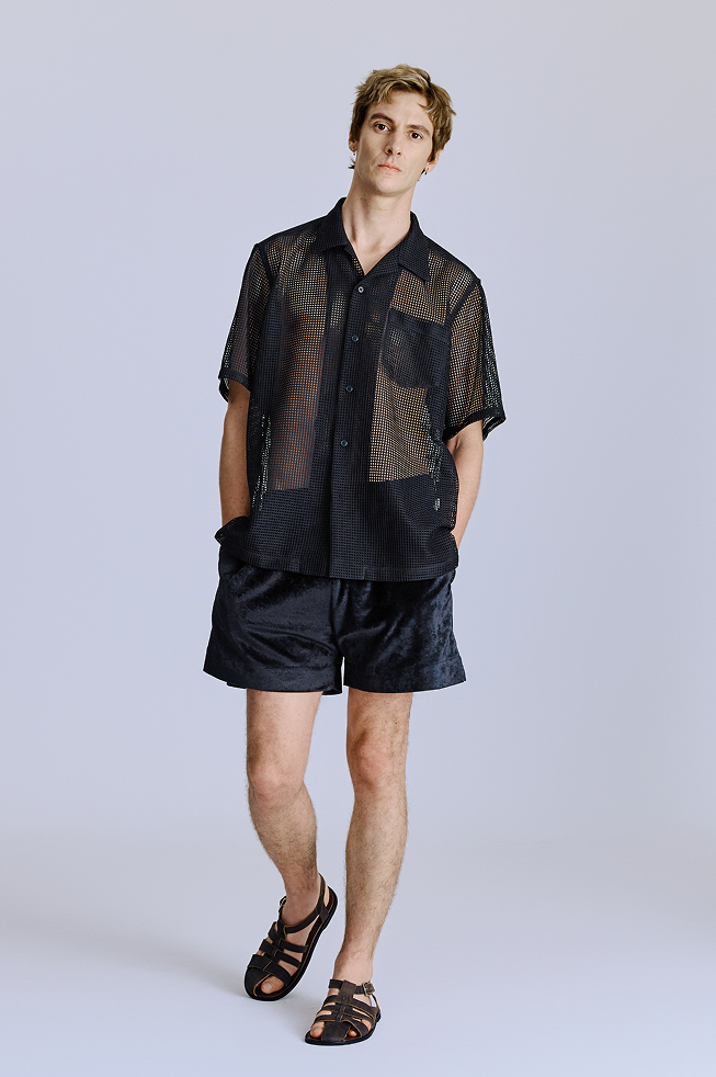 中性休閒短褲 Unisex Velvet Casual Shorts