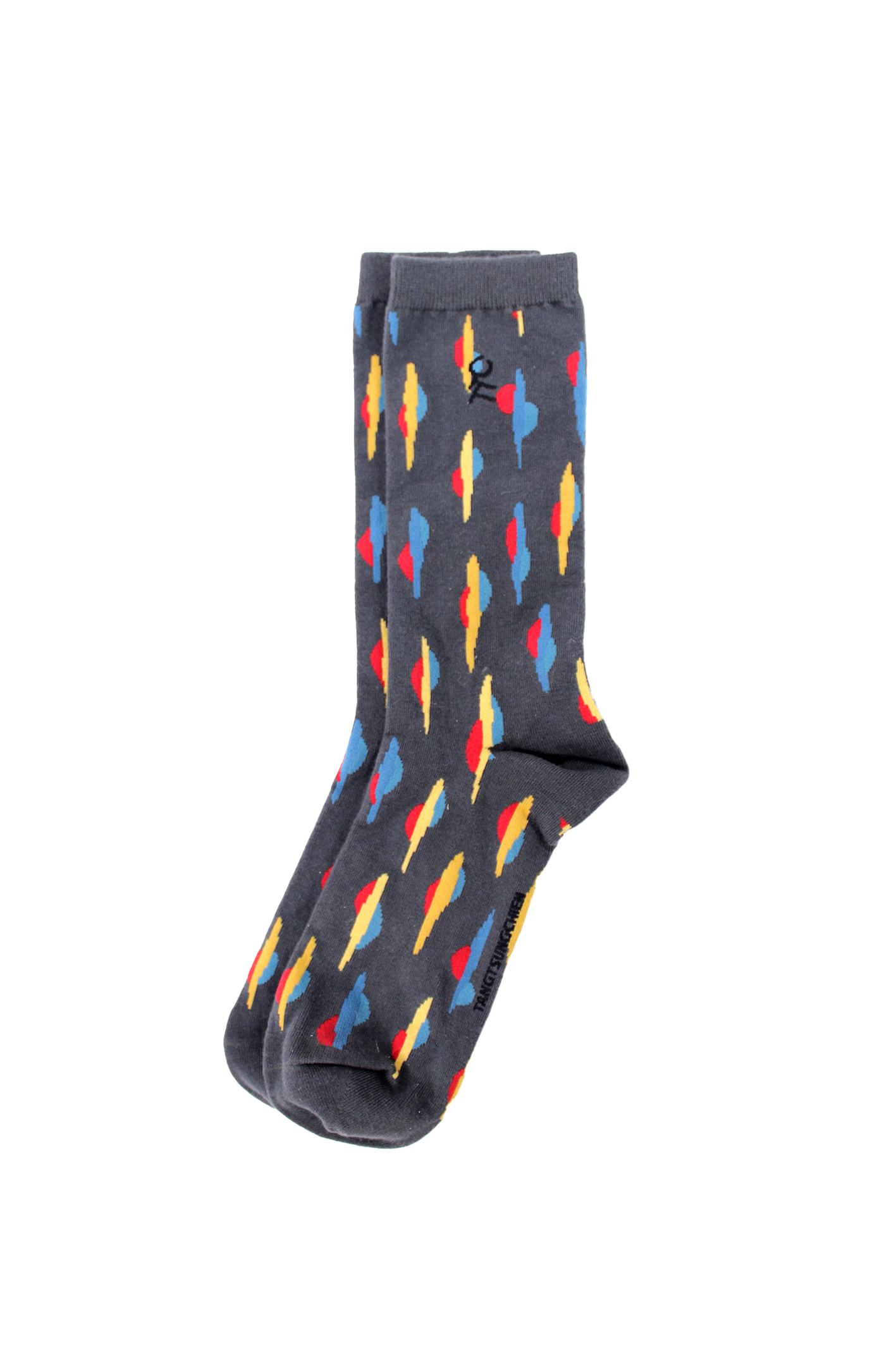 深色提花襪 Dark color jacquard socks