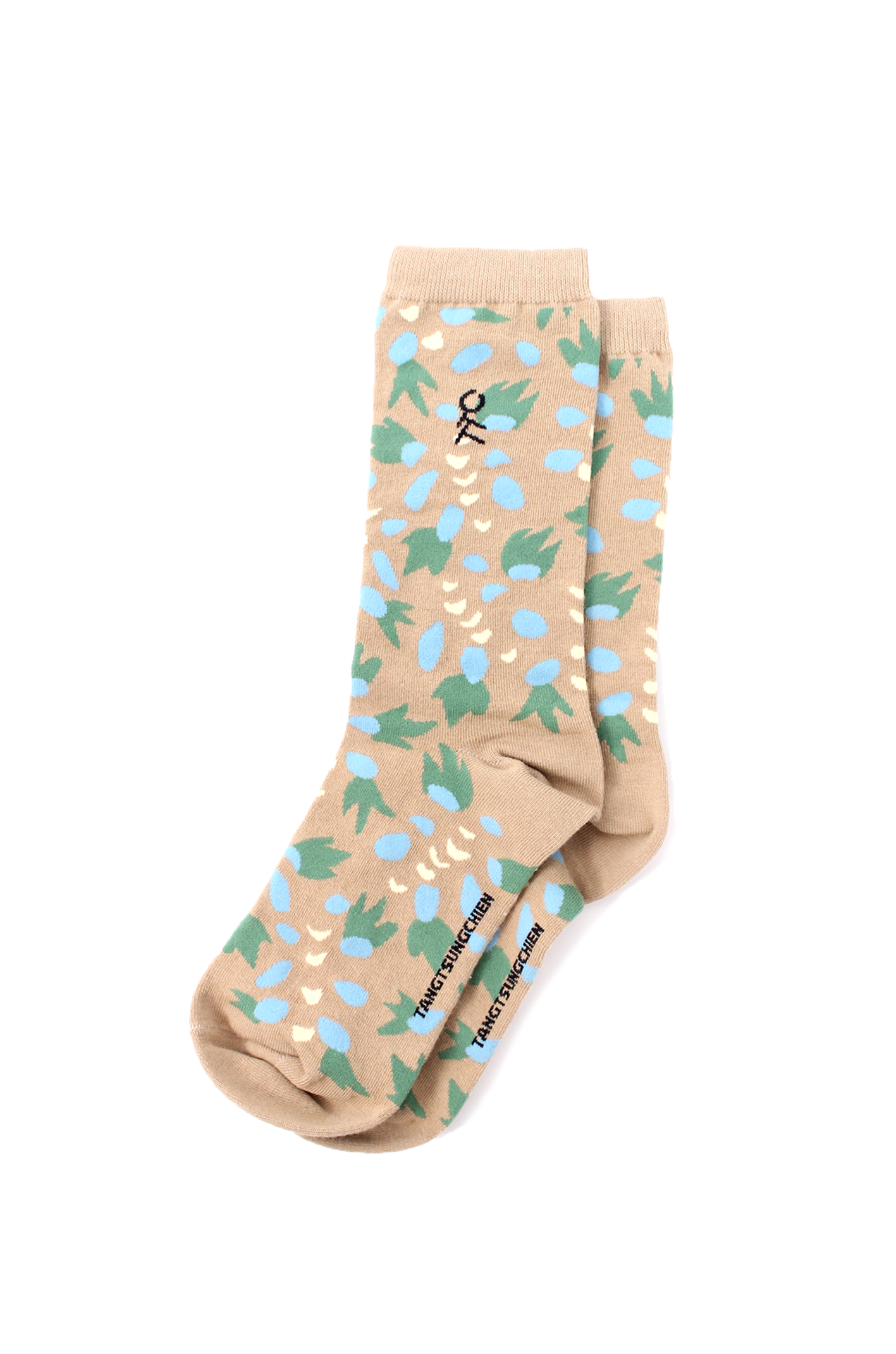 淺色提花襪 Pastel color jacquard socks