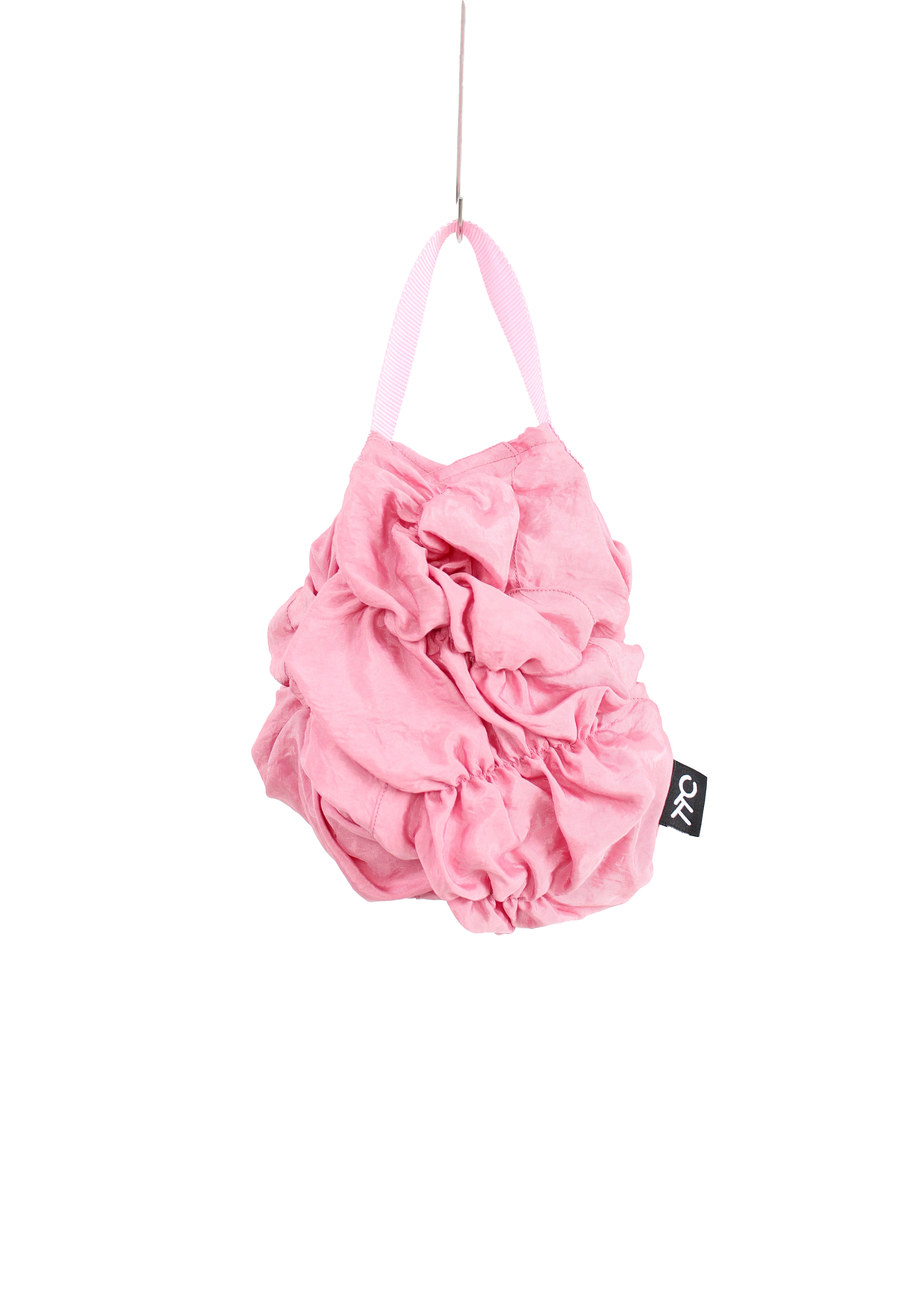 粉紅雲朵花小小手拿包 Pink Cloud Handbag