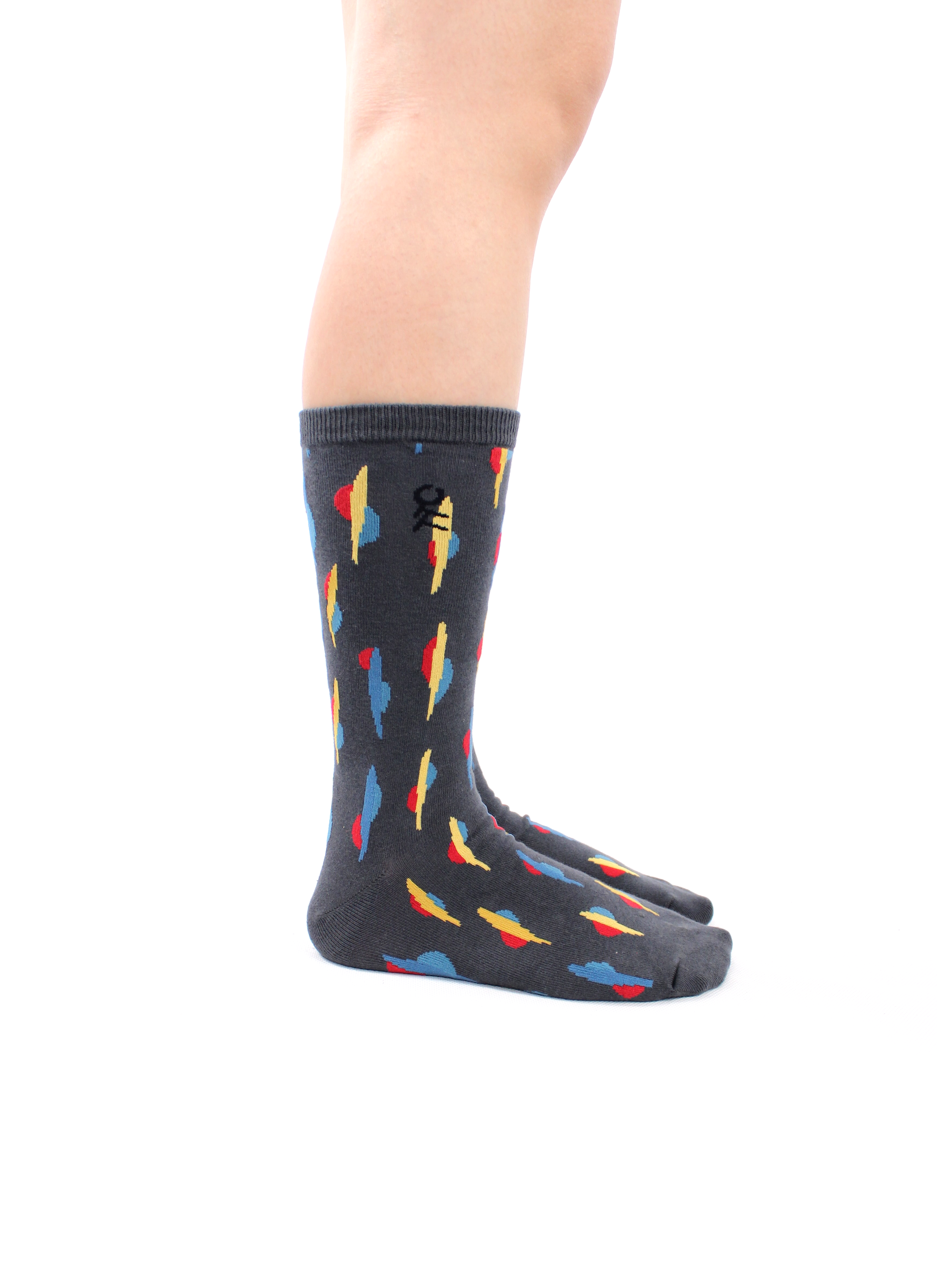 深色提花襪 Dark color jacquard socks