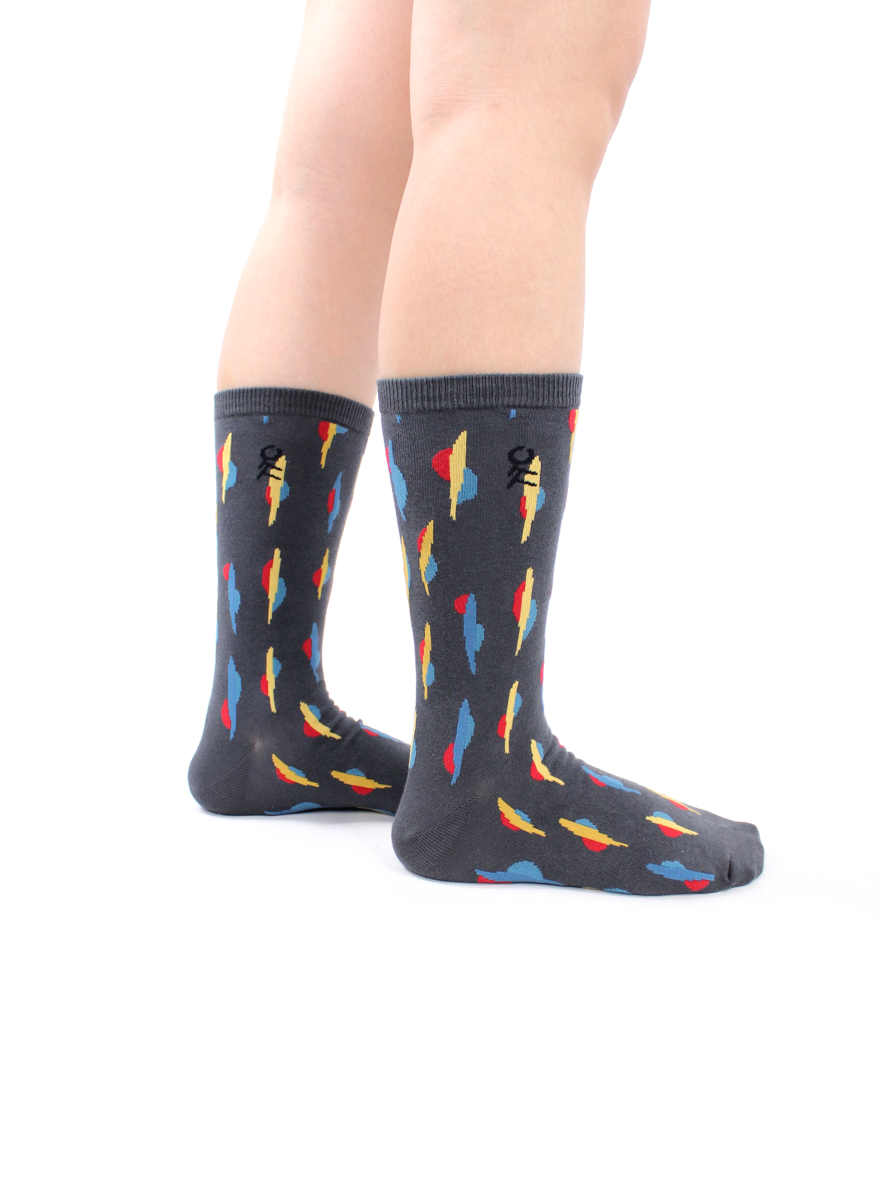 深色提花襪 Dark color jacquard socks