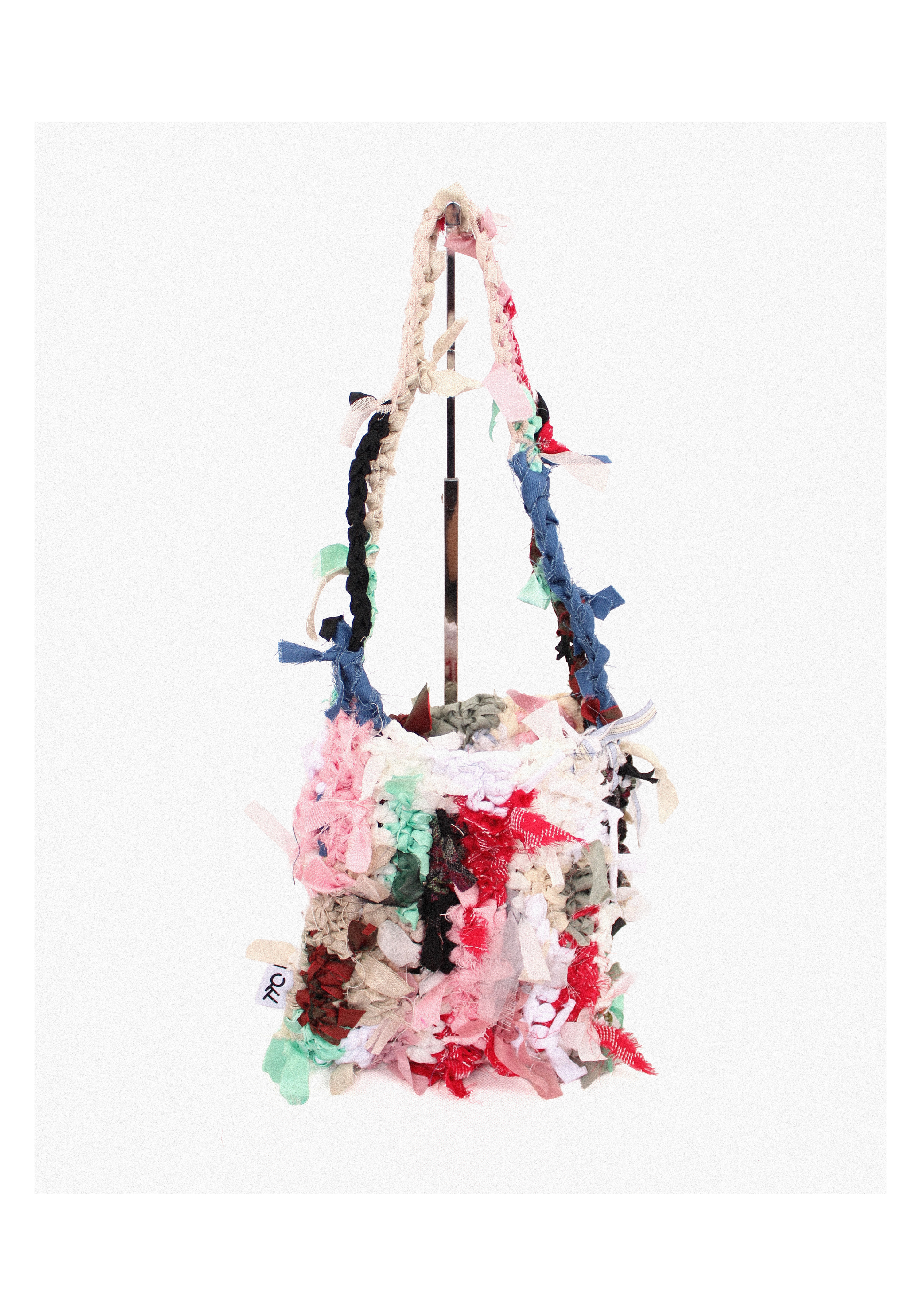 記憶編織袋｜再生編織提袋 Regenerated Crochet handbag No.27